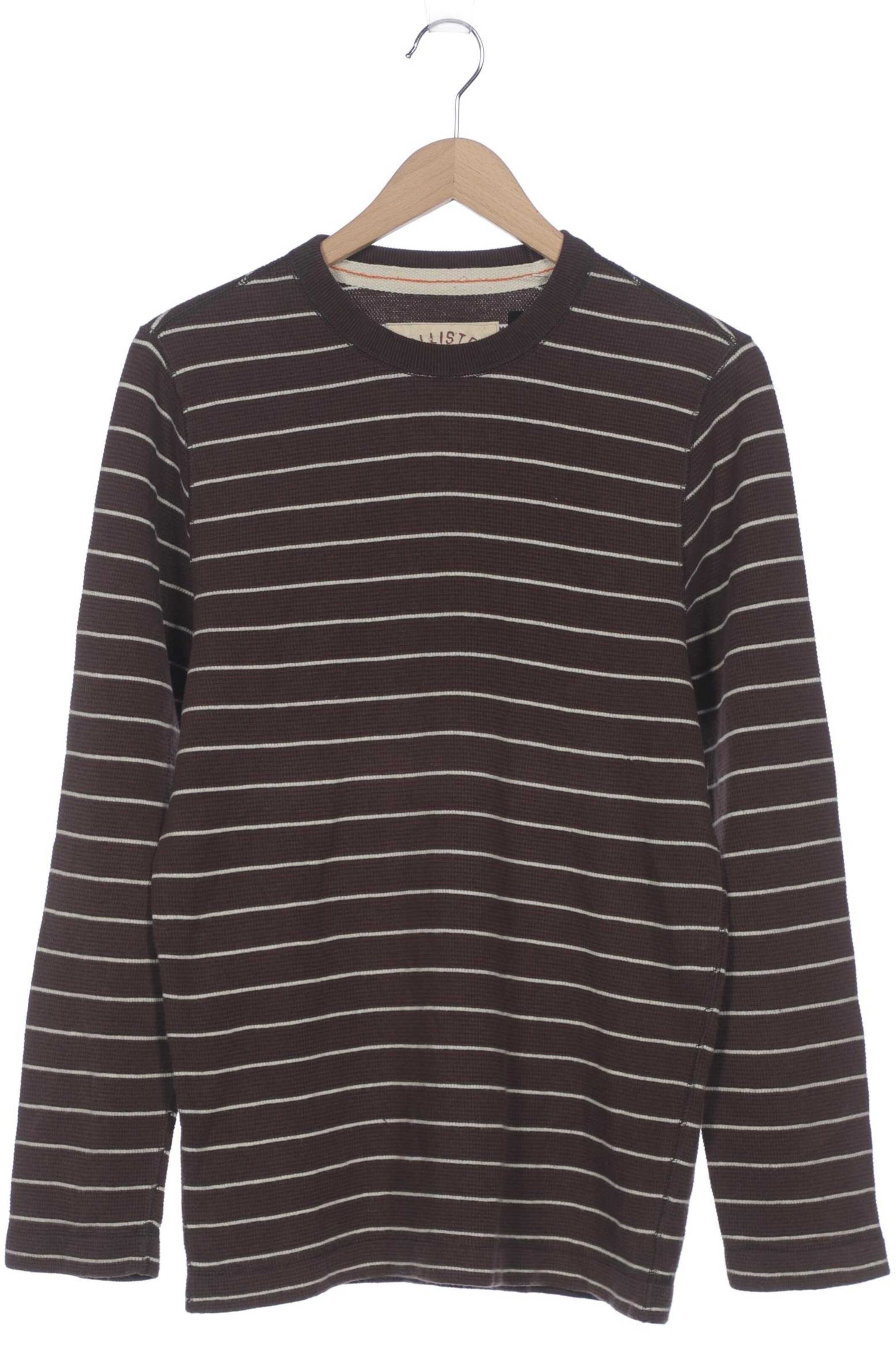 HOLLISTER Sweatshirt & Zip-Up Hoodie in L in Brown: front