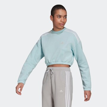 ADIDAS SPORTSWEAR Αθλητική μπλούζα φούτερ σε πράσινο: μπροστά