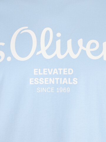 s.Oliver Red Label Big & Tall T-Shirt in Blau