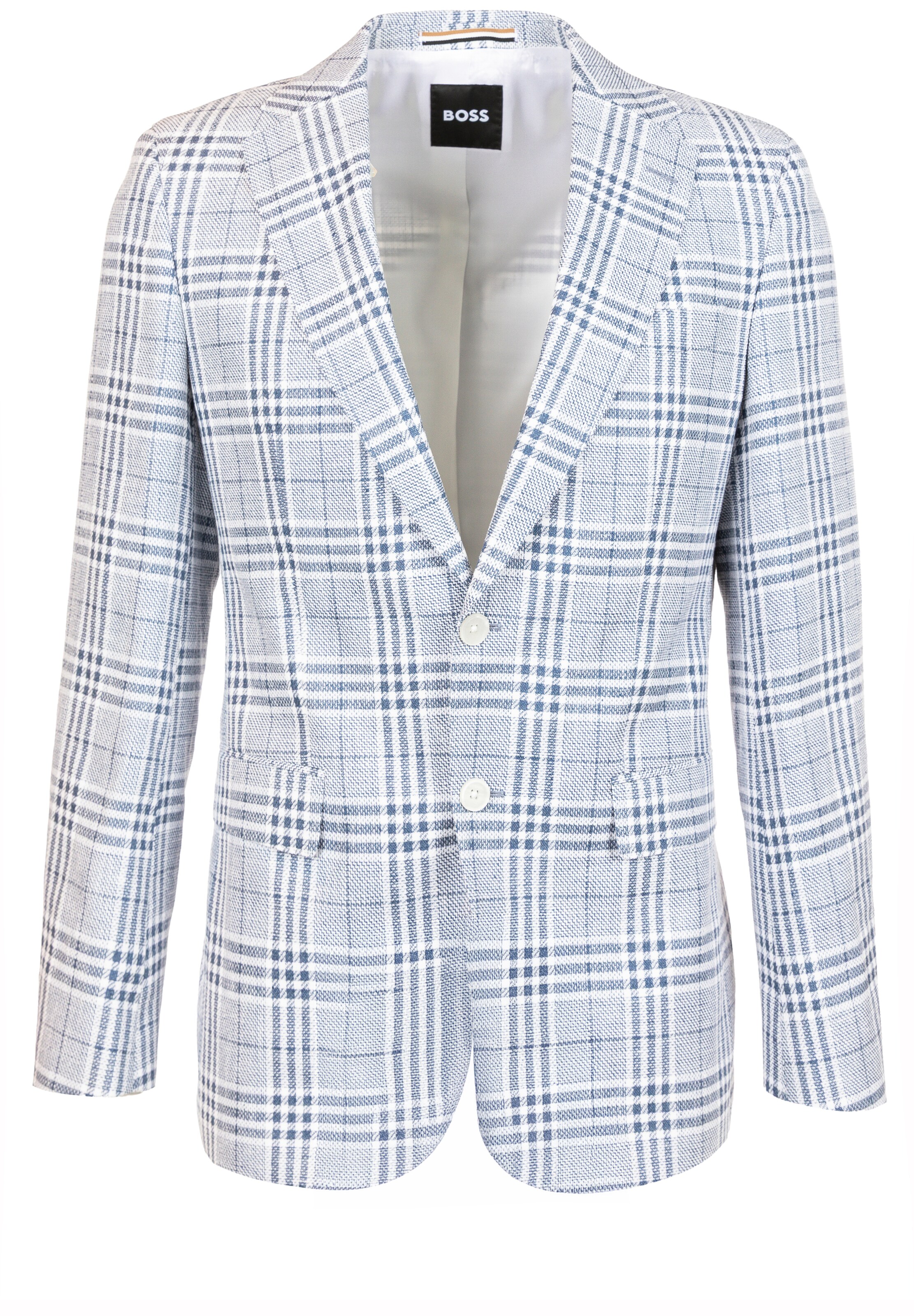 BOSS Business Blazer 'H-Huston' in 56 in Blue / White, Item view