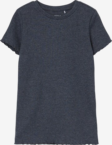 T-Shirt 'Tara' NAME IT en bleu : devant