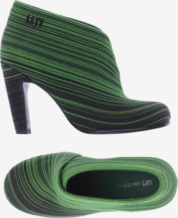 UNITED NUDE Dress Boots in 37 in Green: front