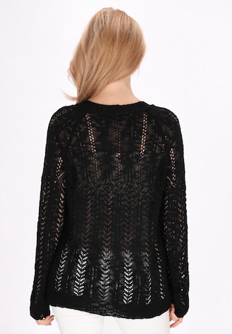 Usha Knit cardigan in Black