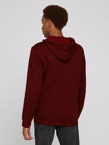 TOM TAILOR DENIM Sweatshirt in Rot