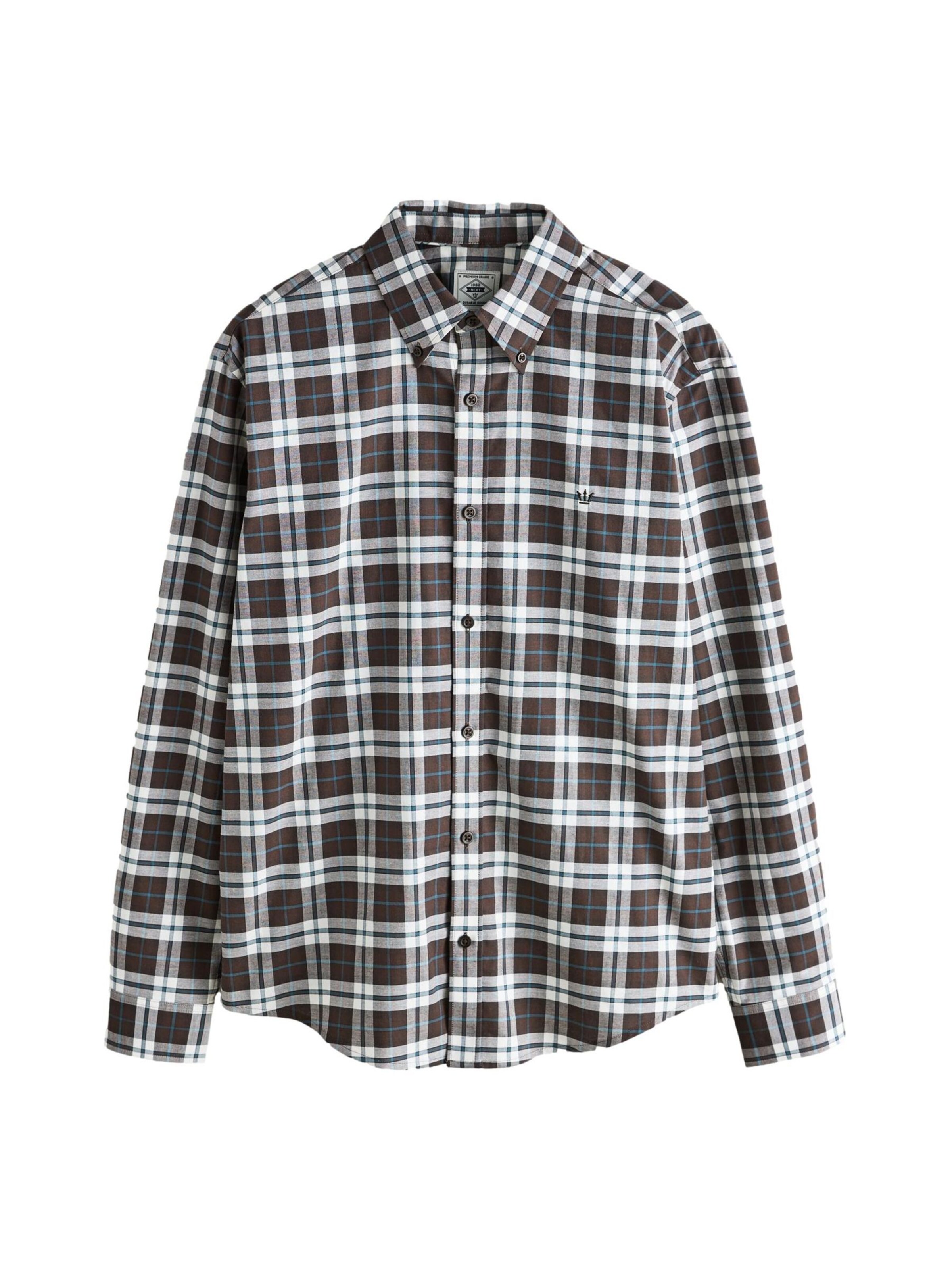 Next Рубашка в Коричневый: спереди