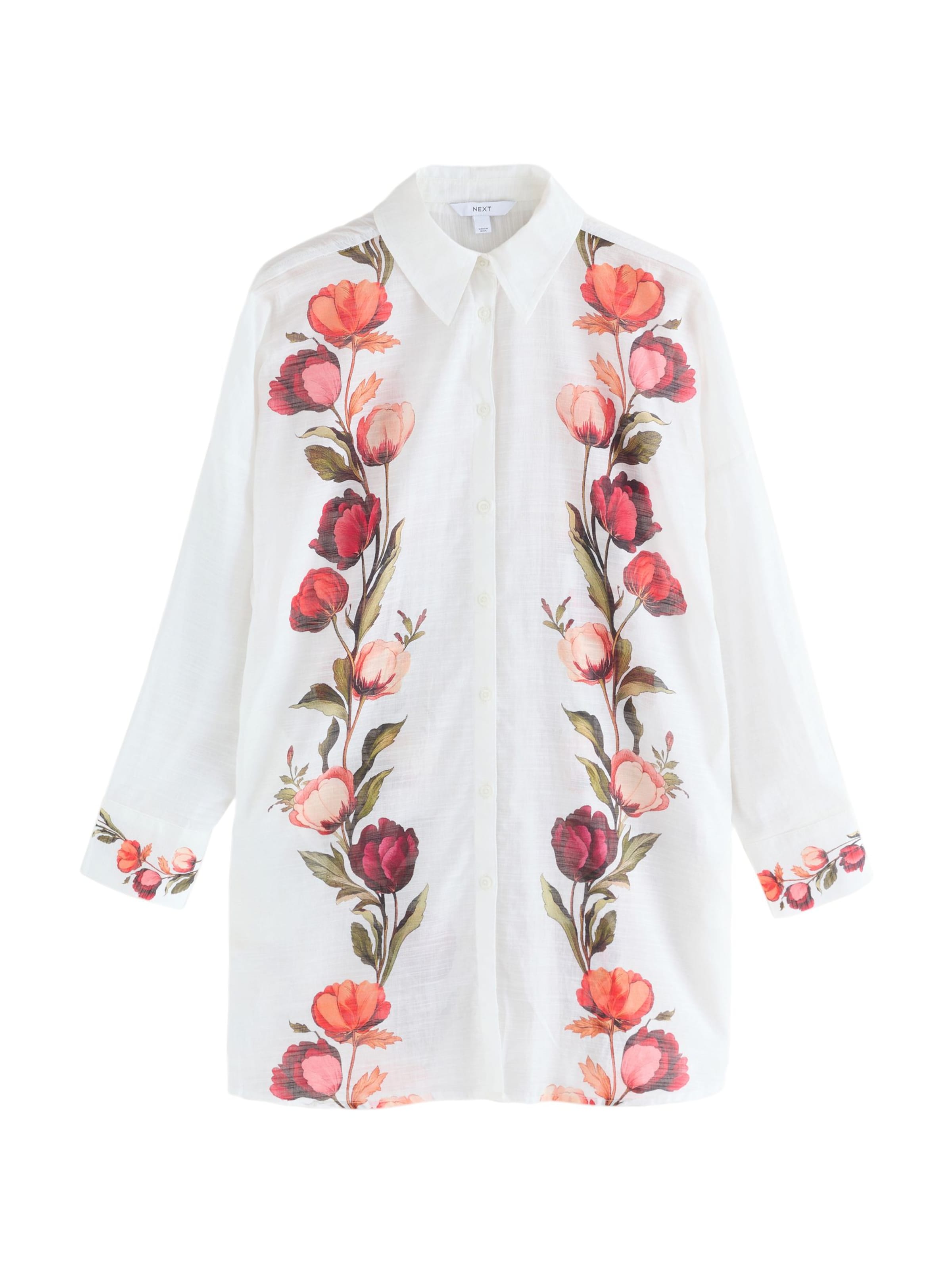 Next Blouse in Wit: voorkant