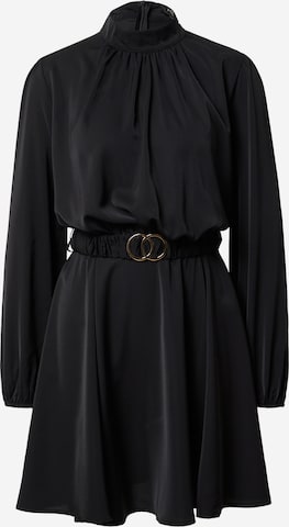 AX Paris Košilové šaty – černá: přední strana