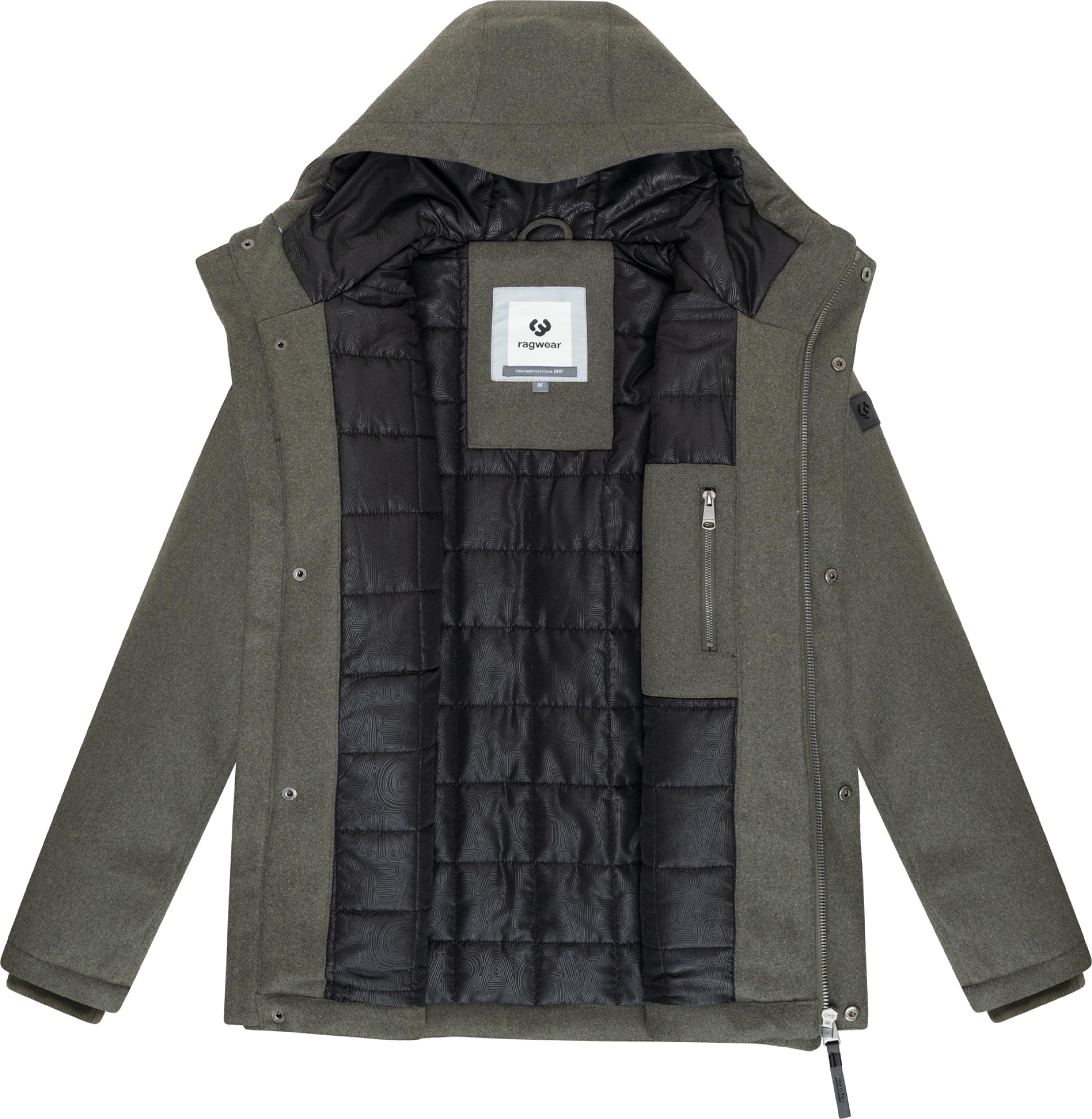 Giacca invernale 'Mr Them Felt Youmodo' di Ragwear in verde