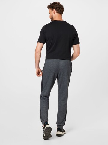 ADIDAS SPORTSWEAR Tapered Sportbroek 'Essentials French Terry Tapered Cuff 3-Stripes' in Grijs