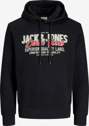 JACK & JONES Sweatshirt 'Logo' in Schwarz: Vorderseite