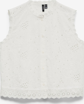 Top di VERO MODA in bianco: frontale