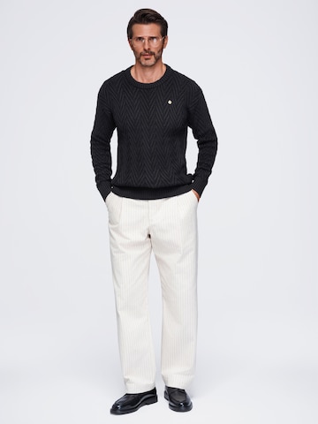 Ombre Sweater in Black
