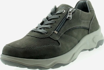 WALDLÄUFER Athletic Lace-Up Shoes in Grey: front