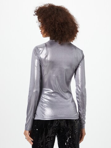 T-shirt Nasty Gal en argent