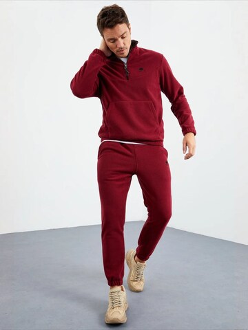 Tommy Life Sweat suit 'Aktive Sets' in Red