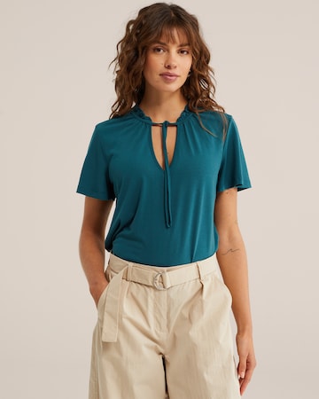 WE Fashion Μπλουζάκι σε μπλε: μπροστά