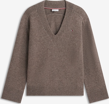 Pulover de la TOMMY HILFIGER pe maro: față