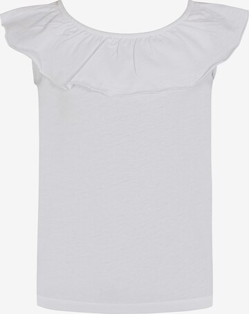 T-Shirt Kids Up en blanc : devant