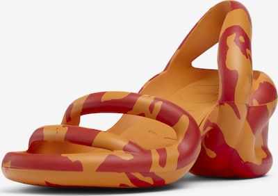 CAMPER Sandale ' Kobarah ' in orange / blutrot, Produktansicht