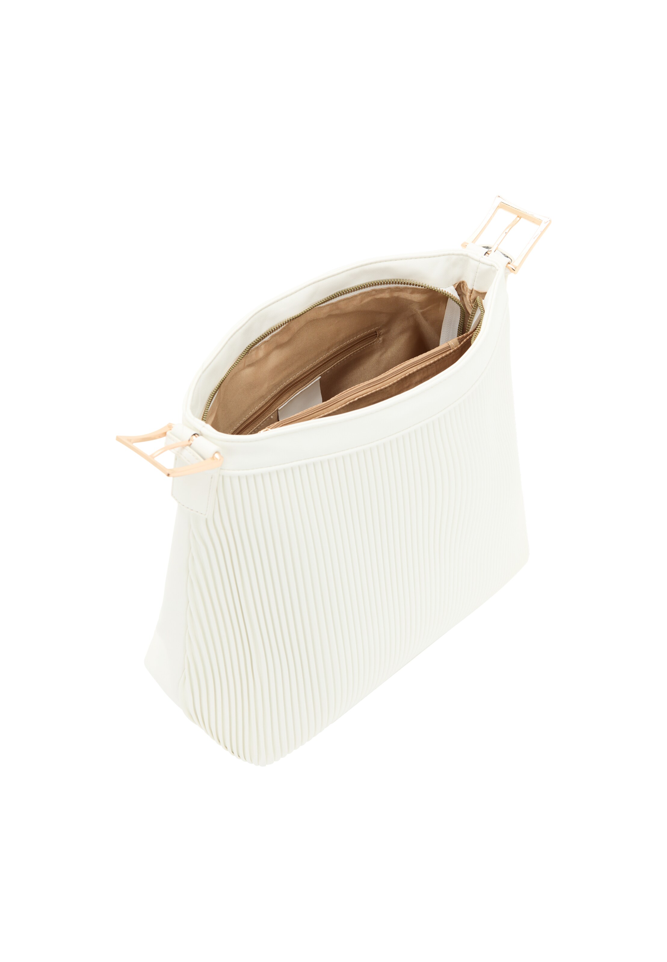 Geantă de umăr de la faina pe alb