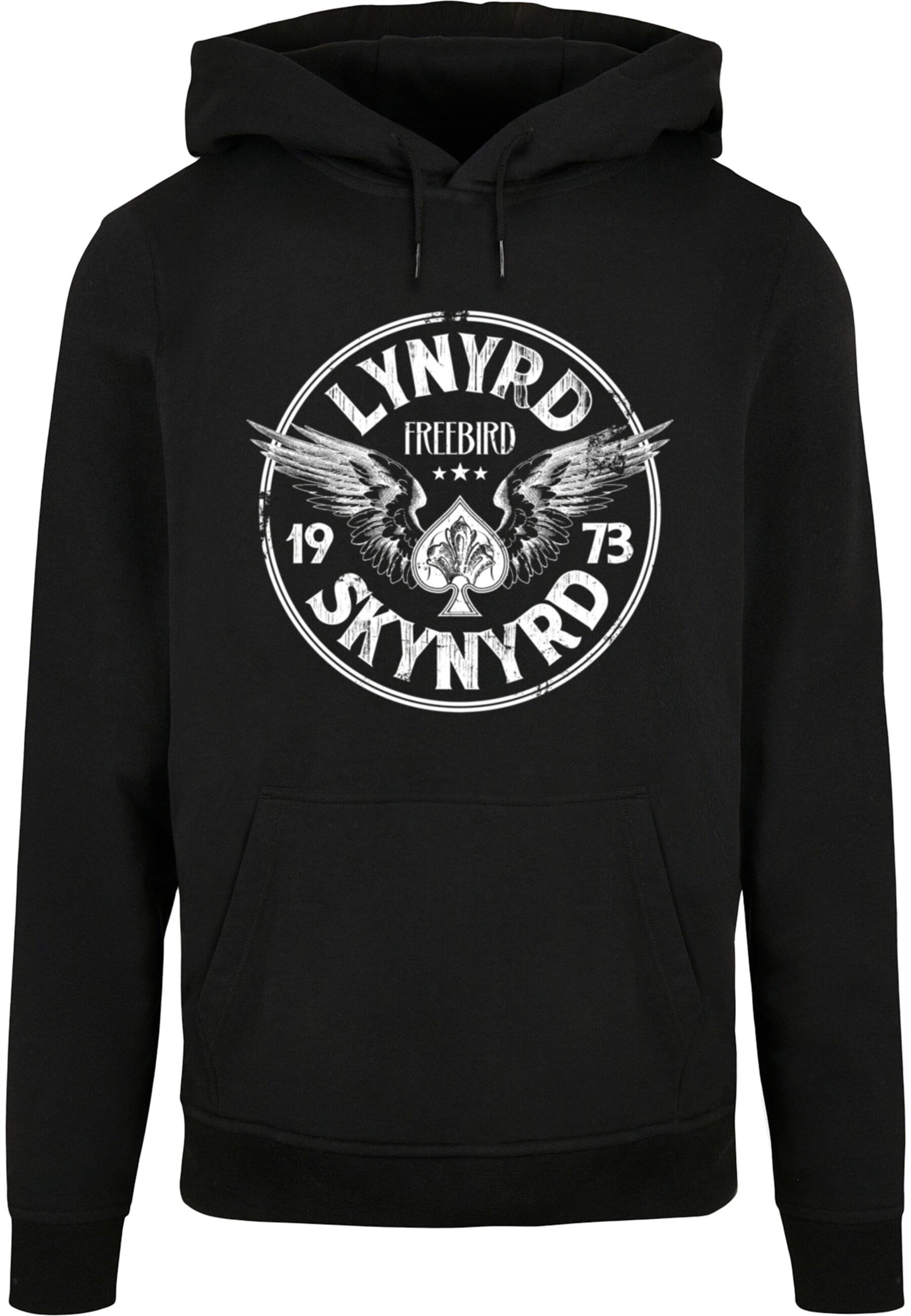 Merchcode Sweatshirt 'Lynyrd Skynyrd - Freebird' in Schwarz: Vorderseite