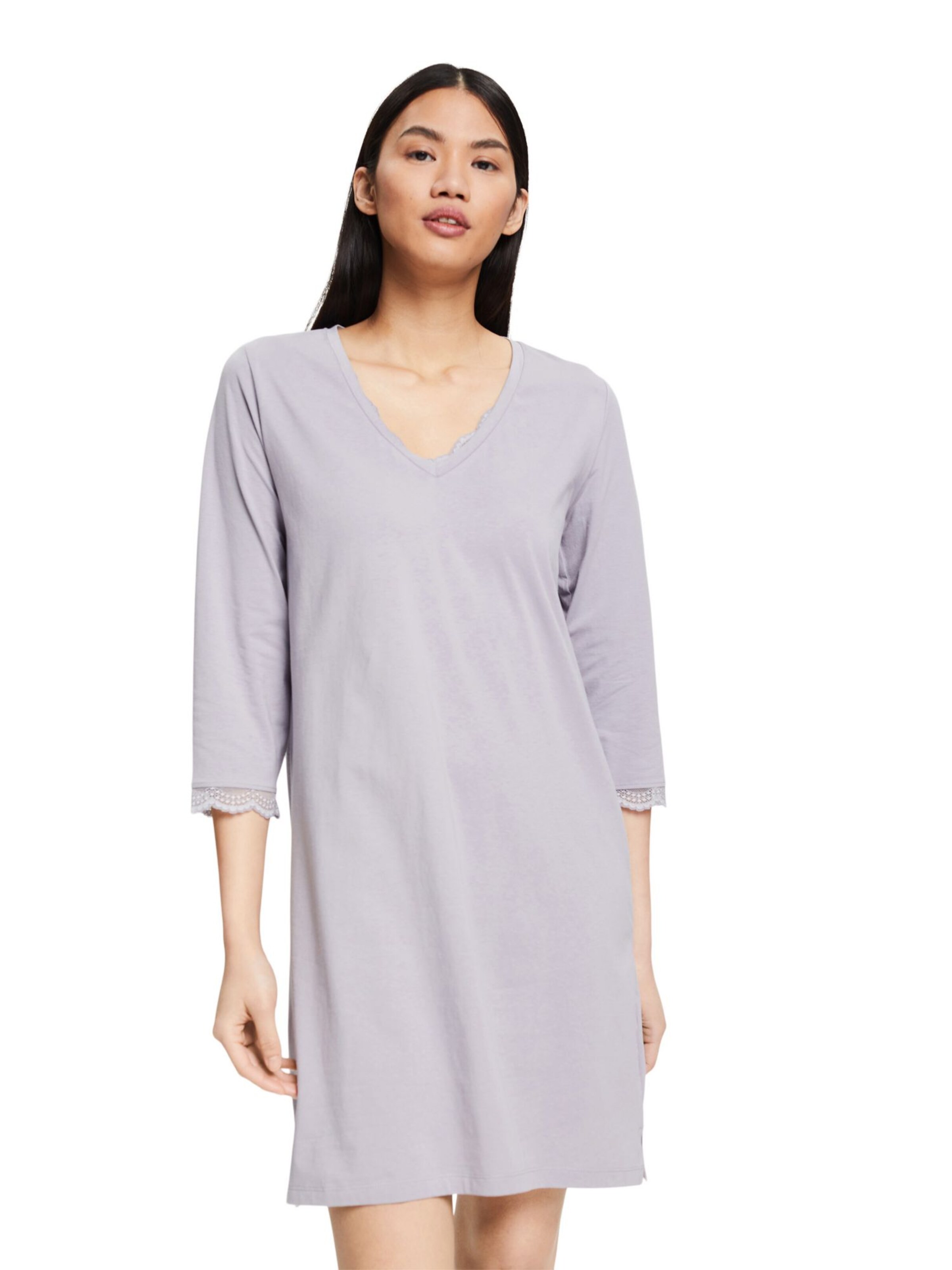Frauen Wäsche ESPRIT Nachthemd in Lavendel - NC93135