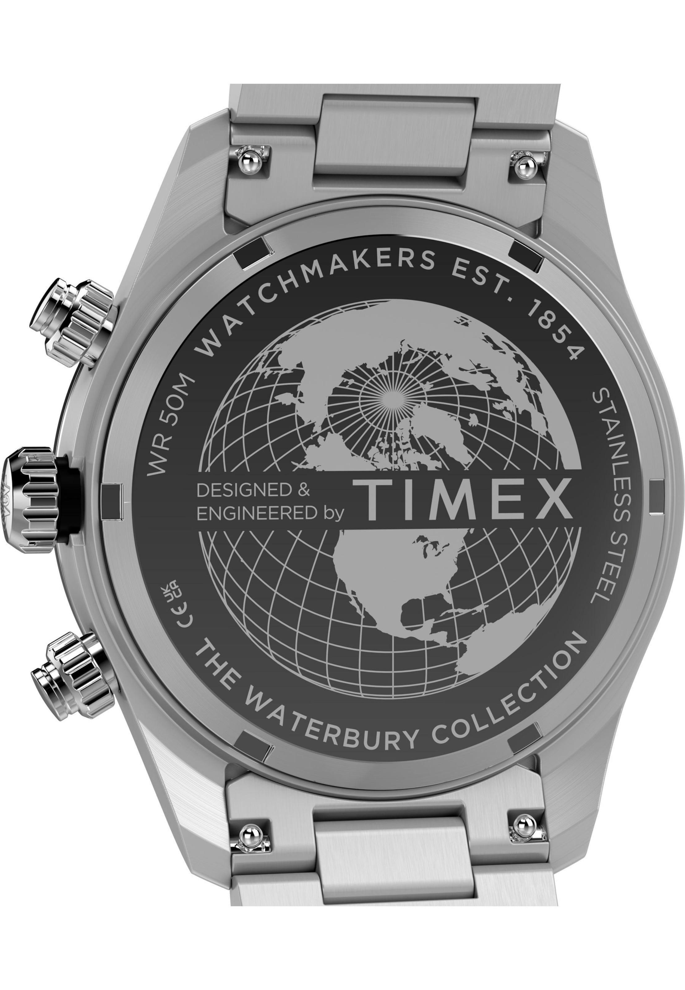 TIMEX Analoguhr in Silber