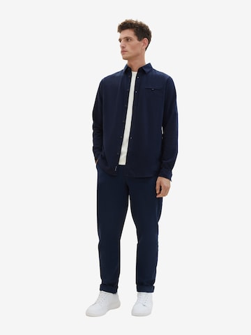 TOM TAILOR Regular Fit Hemd in Blau