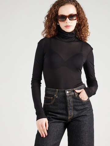 MAX&Co. Shirt 'ACAPULCO' in Black: front