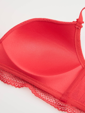 Classico Reggiseno 'Love' di ESOTIQ in rosso