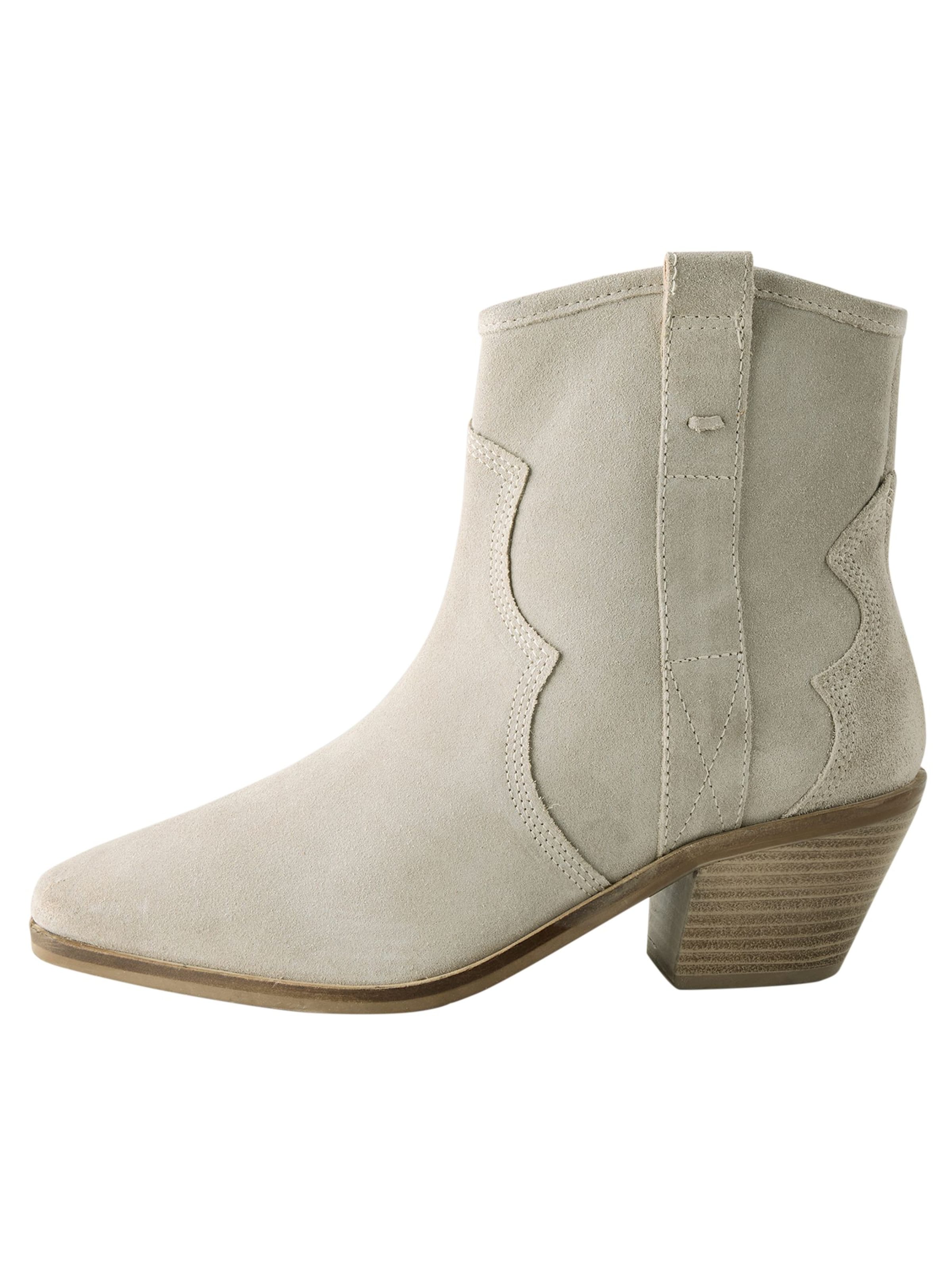 Next - Botas de cowboy em cinzento: frente