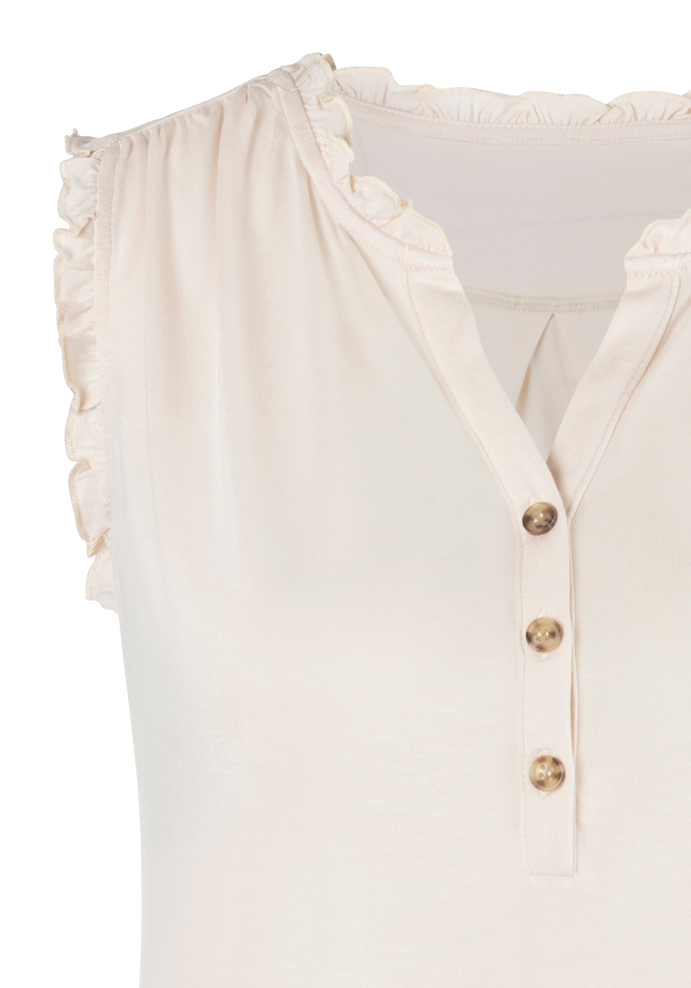 LASCANA - Top en beige