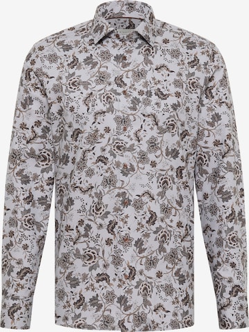 ETERNA Slim fit Business shirt in Purple: front