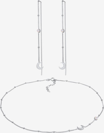 ELLI Jewelry Set 'Astro' in Silver: front