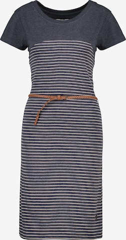 alife & kickin Jurk 'ClarinaAK' in Blauw: voorkant