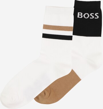 BOSS Ponožky – bílá: přední strana