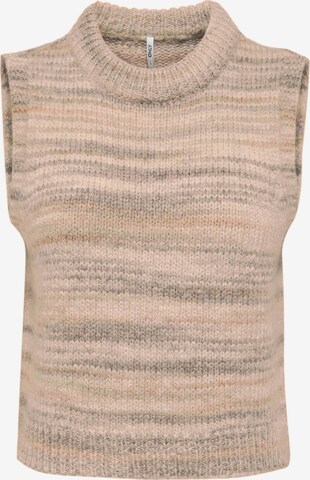 ONLY Sweater 'Carma' in Beige: front