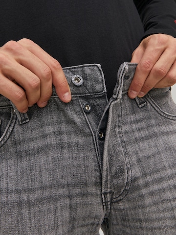 regular Jeans 'Tim' di JACK & JONES in nero