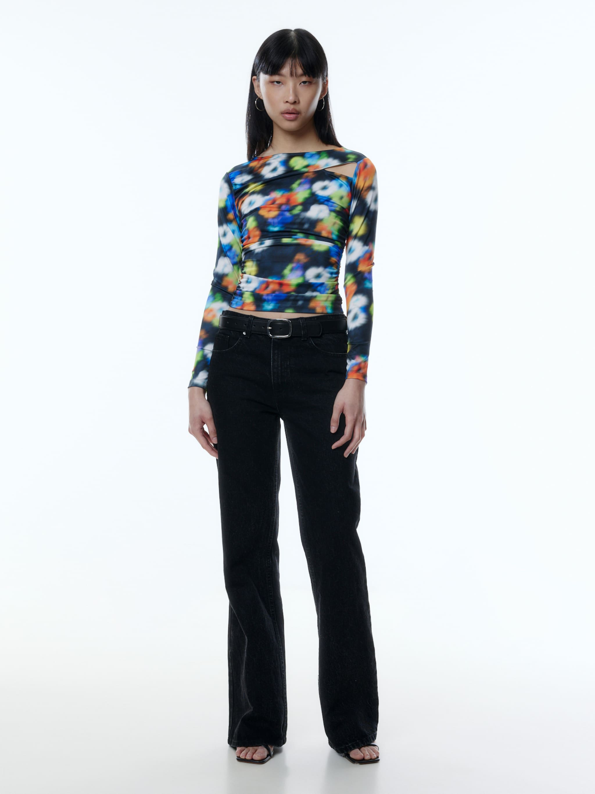 EDITED Producten Shirt 'Sibel' Zwart