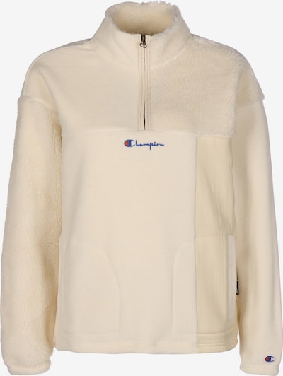 Champion Authentic Athletic Apparel Sportsweatshirt in beige / blau / hellrot, Produktansicht