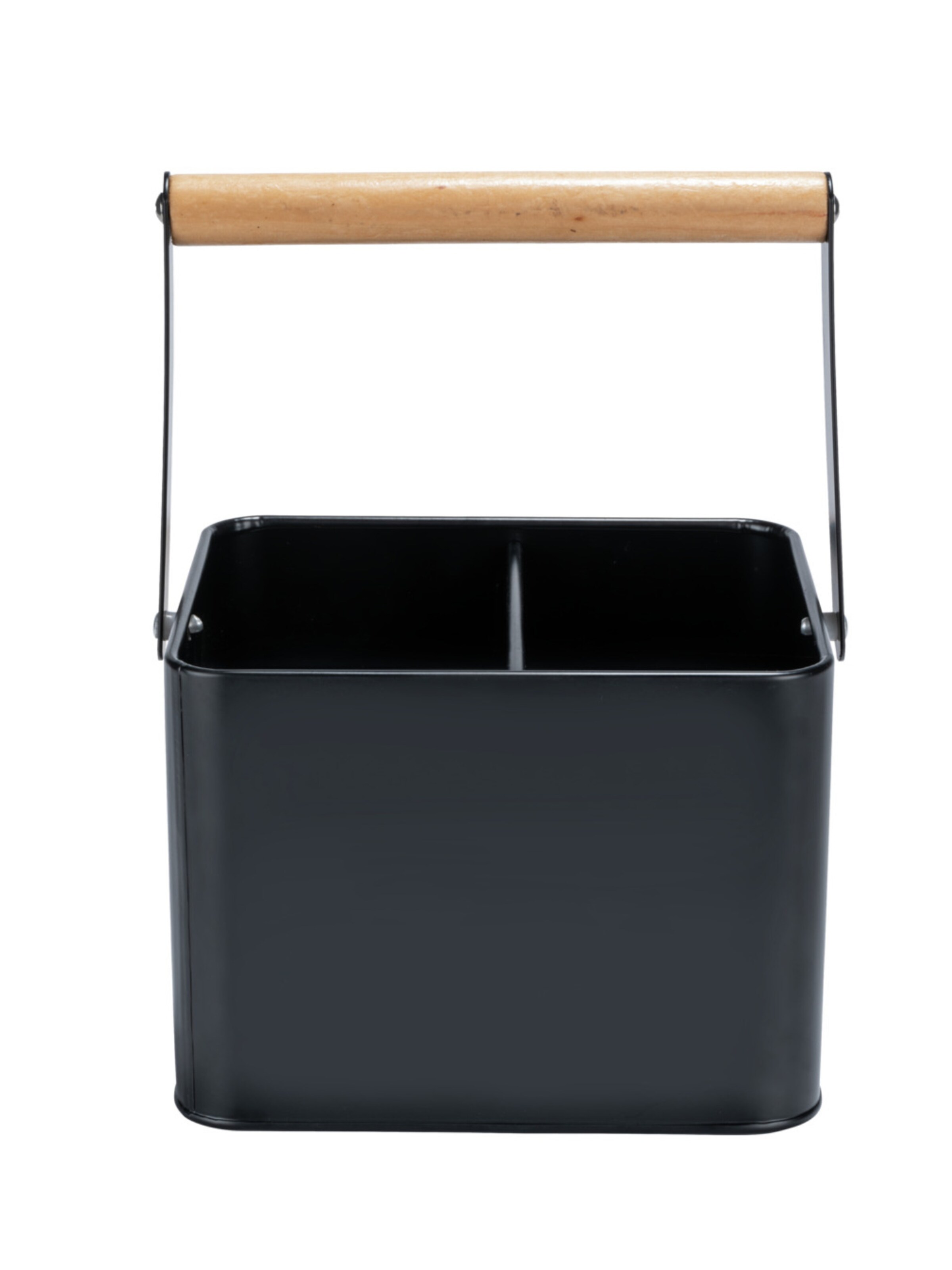 Wenko Korb 'Baco' in Schwarz: Vorderseite