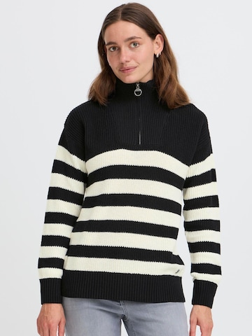 Pull-over ' OXKALANE ' Oxmo en noir