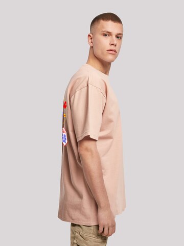 F4NT4STIC Shirt 'Animal Galore' in Beige