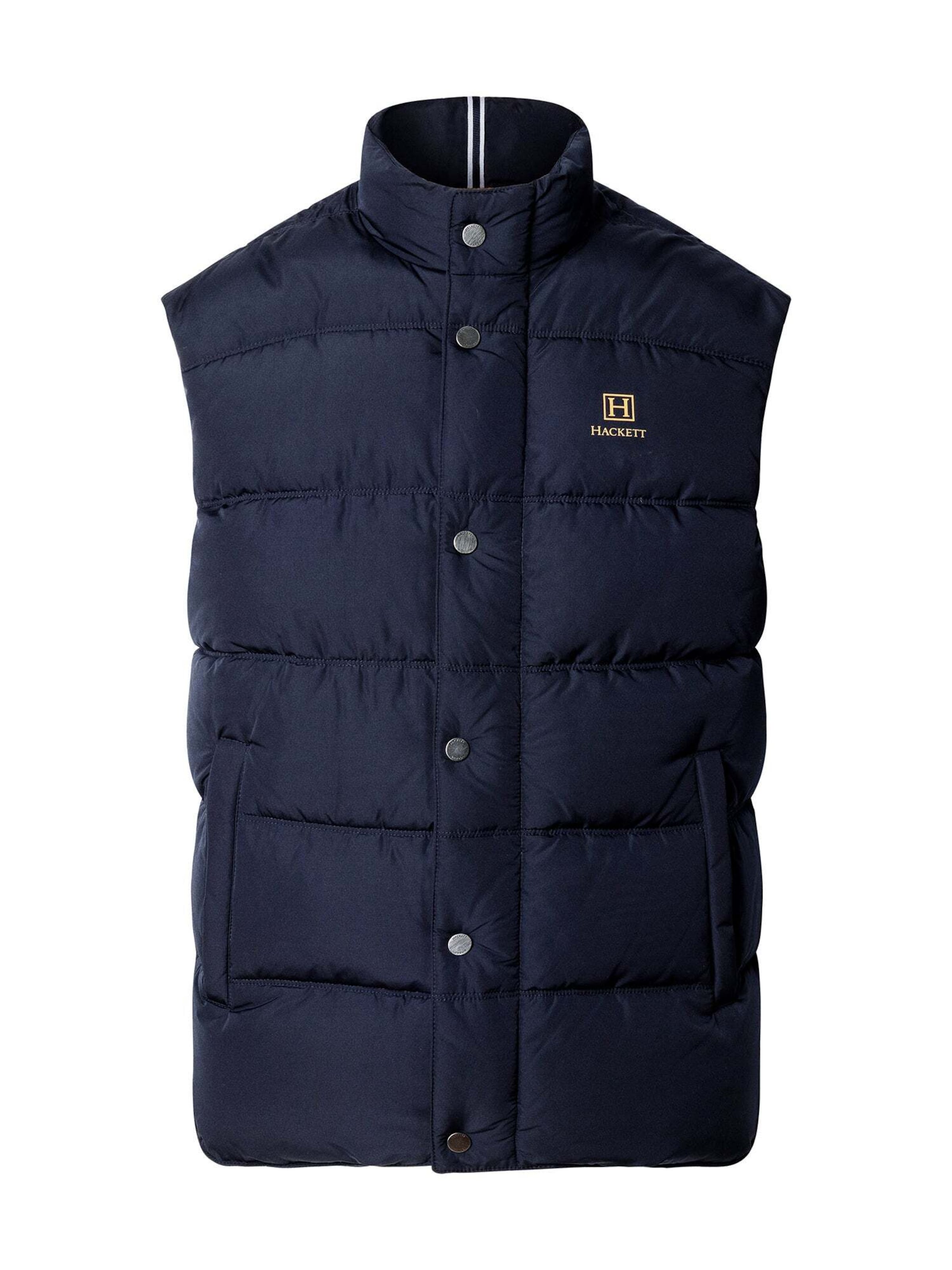 Hackett London Bodywarmer 'Heritage' in Blauw: voorkant