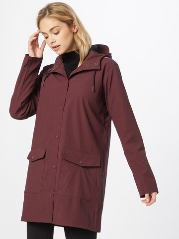 Cappotto outdoor 'Tass' di Weather Report in rosso: frontale