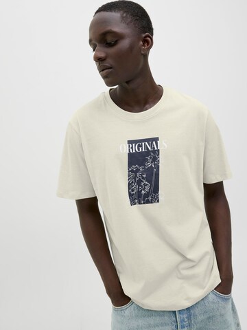 JACK & JONES Shirt in Beige