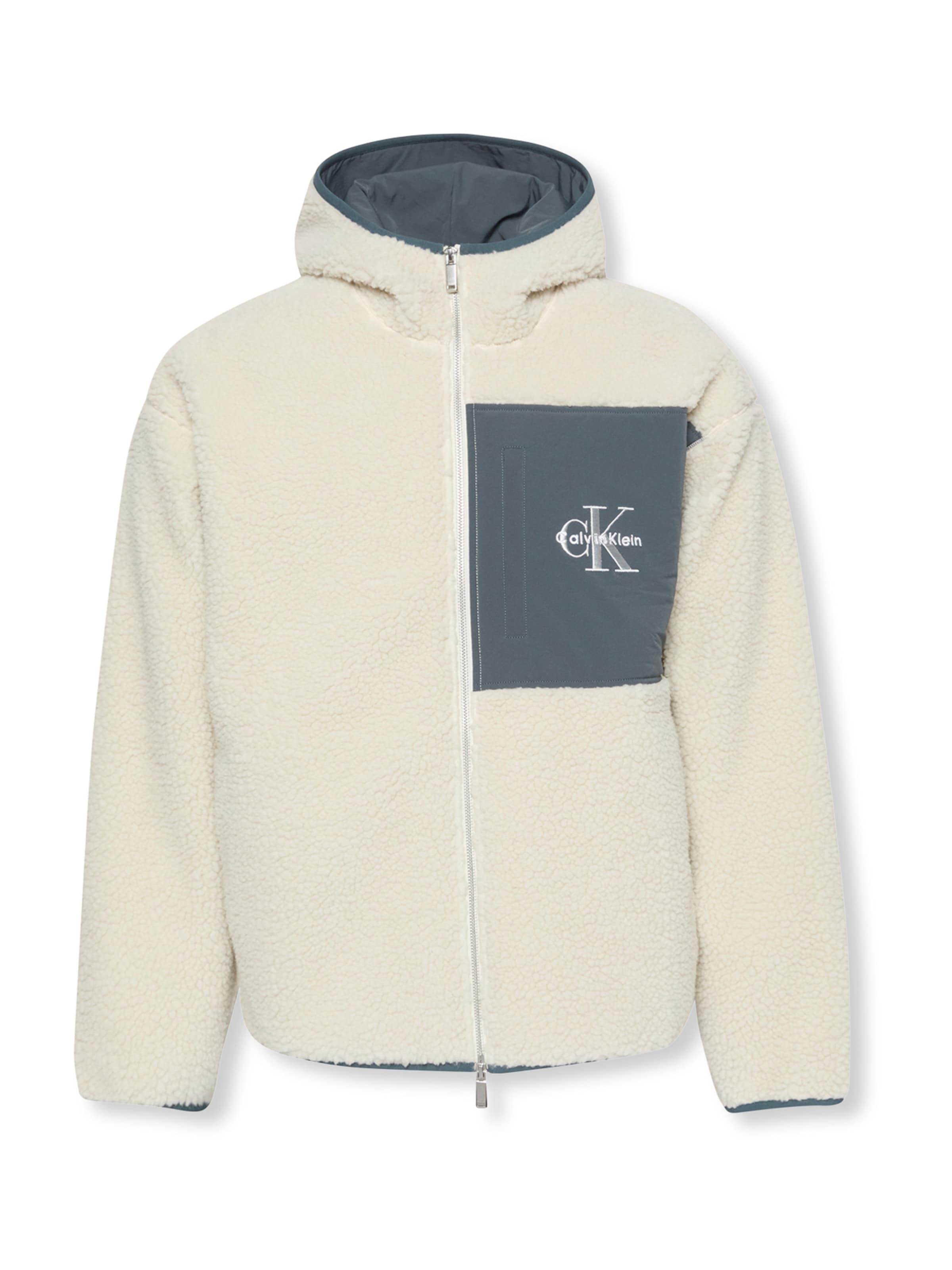 Calvin Klein Jeans Övergångsjacka i beige: framsida