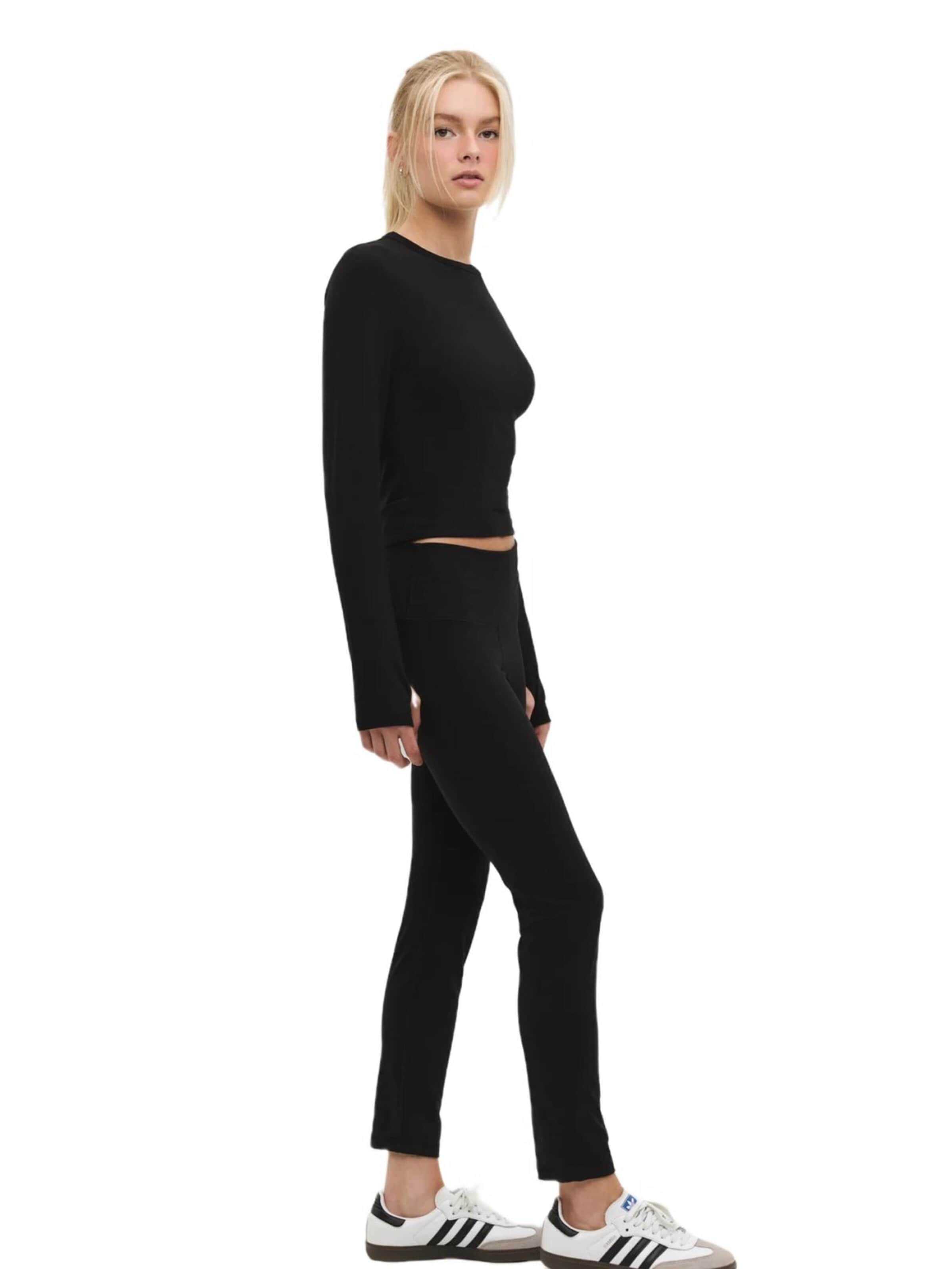 No Matter What Skinny Legíny – černá