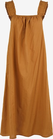 PIECES Dress in Brown: front