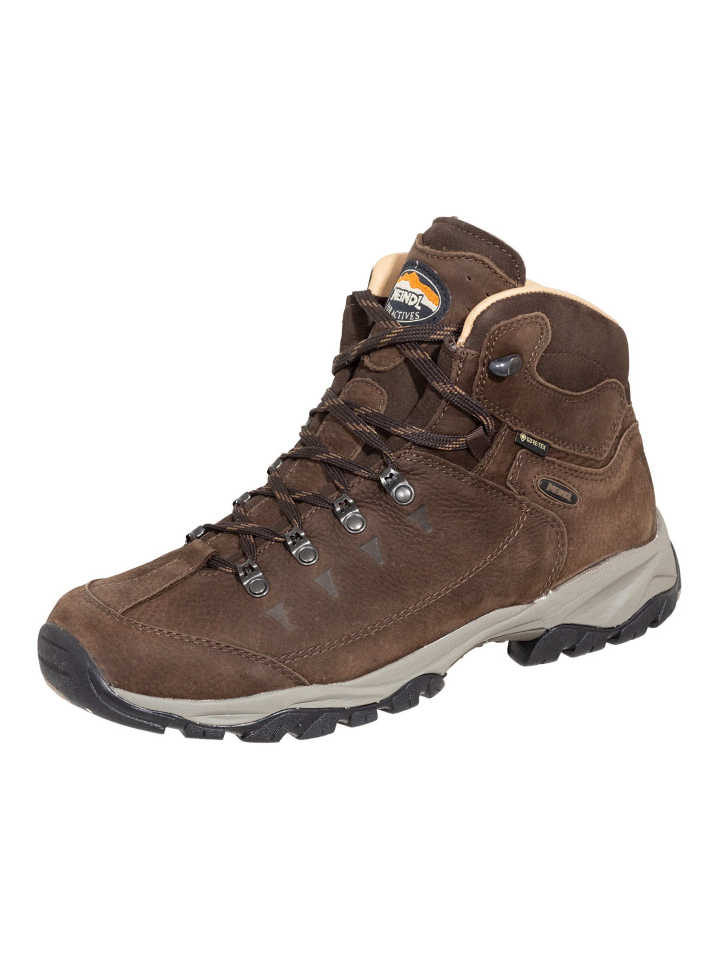 MEINDL Low shoe 'Wanderschuhe Schnürstiefel Ohio GTX' in Brown: front